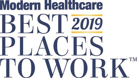 Modern Healthcare, Best Places to Work, 2019